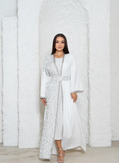 Layali - White & Silver-2