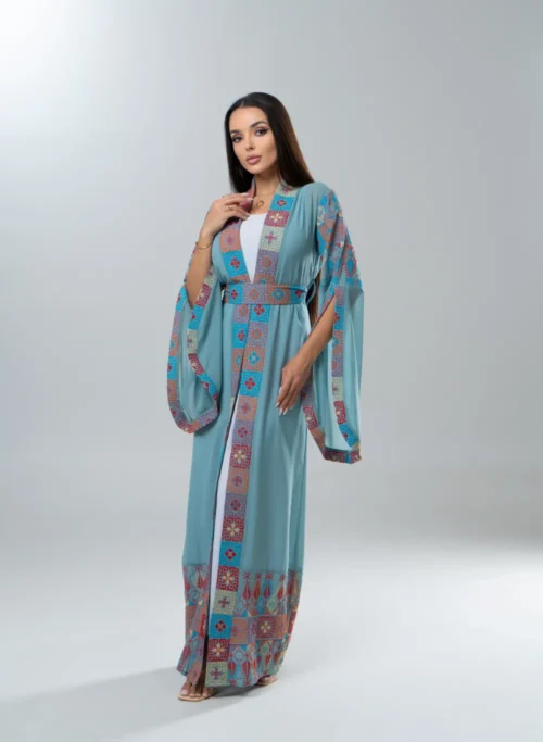 Tiraz - Soft Turquoise-1